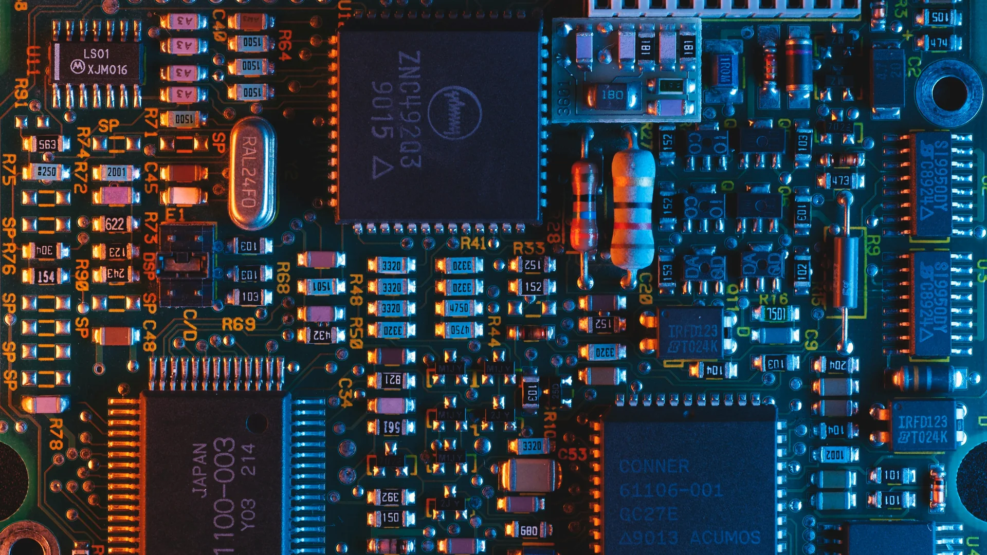 Photo of circuitry technology